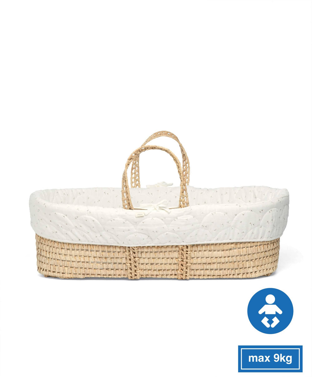 Mamas &amp; Papas Seedling Moses Basket Bundle (3 Pieces)