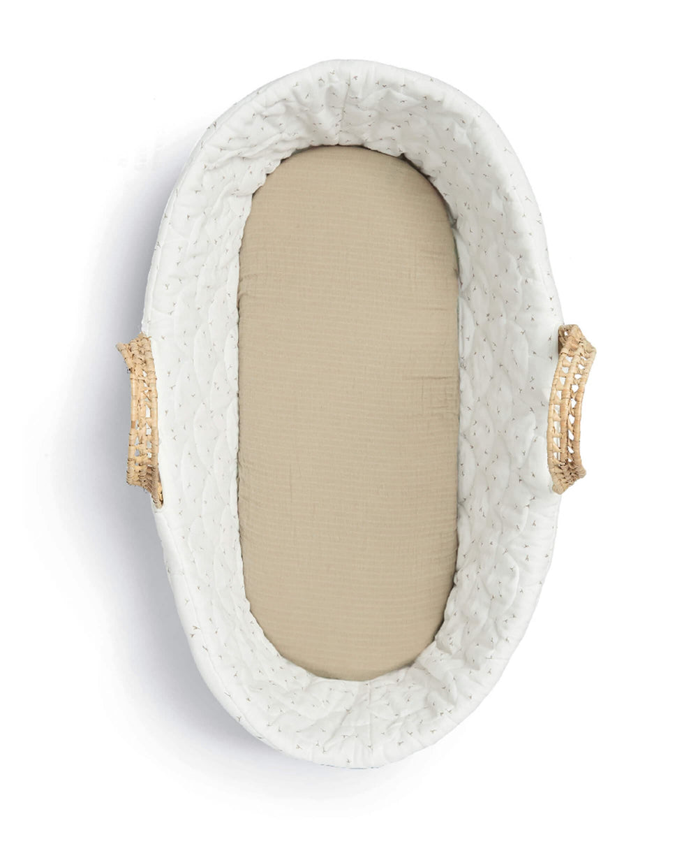 Mamas &amp; Papas Seedling Moses Basket Bundle (3 Pieces)