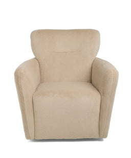 Mamas & Papas Settle Nursing Chair & Stool - Almond Sherpa