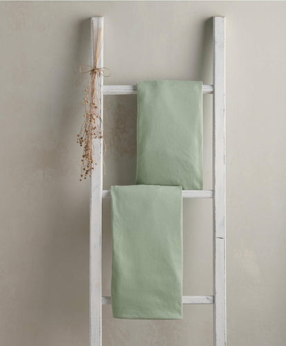 Mamas & Papas Sheets Cotton Essentials Cotbed Fitted Sheets (2 pack) - Sage