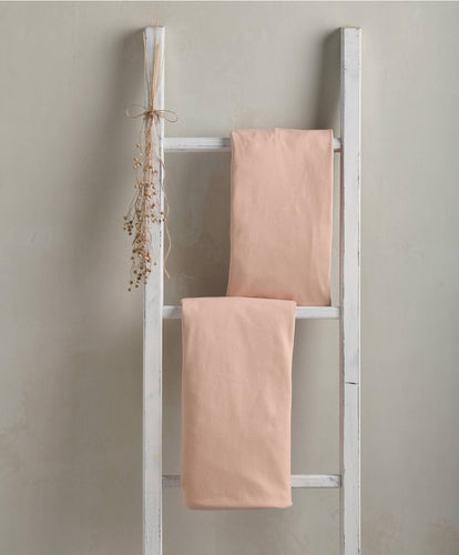 Mamas & Papas Sheets Cotton Essentials Cotbed Fitted Sheets (2 pack) - Terracotta
