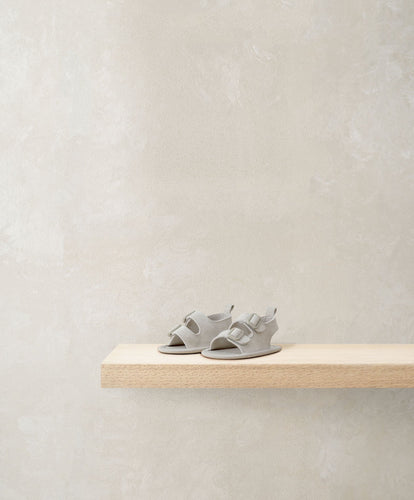 Mamas & Papas Shoes & Booties Stone Suede Sandals