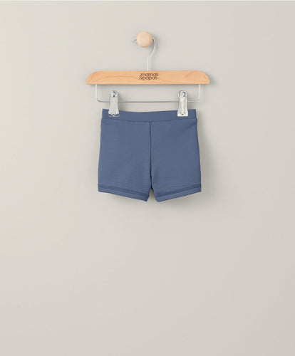 Mamas & Papas Shorts Ribbed Swimming Trunks - Blue