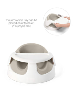 Mamas & Papas Snug Floor Seat with Activity Tray - Clay