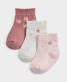 Mamas & Papas Socks & Tights Floral Socks (Pack of 3)