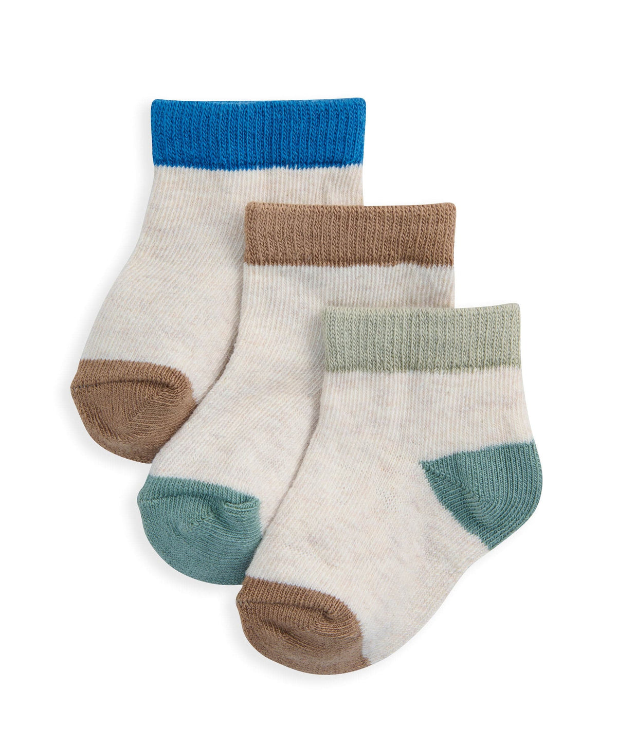 Mamas & Papas Socks & Tights Mixed Colour Socks (Pack of 3)