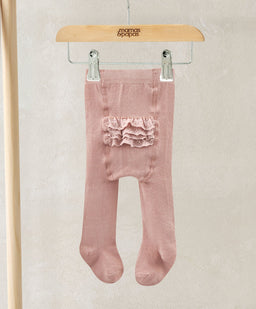 Mamas & Papas Socks & Tights Pink Frilly Bum Tights