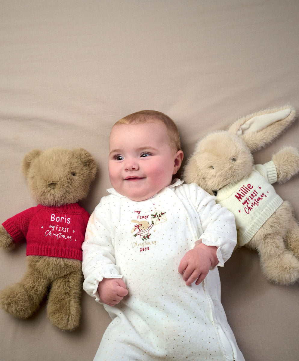 Christmas Soft Toy - Millie Bunny – Mamas & Papas UK