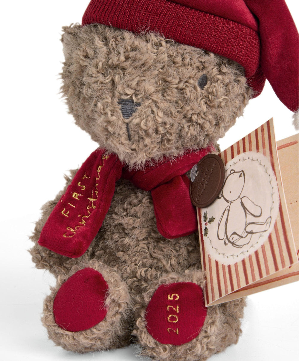 Mamas &amp; Papas Soft Toys My First Christmas Teddy Bear