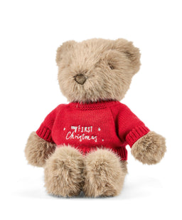 Mamas & Papas Soft Toys Soft Toy - Xmas Bear 2026 Personalisable