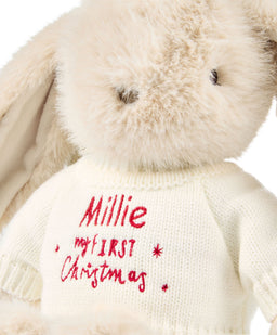 Mamas & Papas Soft Toys Soft Toy - Xmas Bunny 2026
