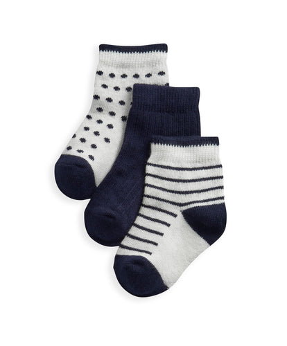 Mamas & Papas Spotty Occasional Socks (3 Pack)