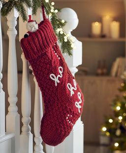 Mamas & Papas Stockings HO HO HO Christmas Stocking