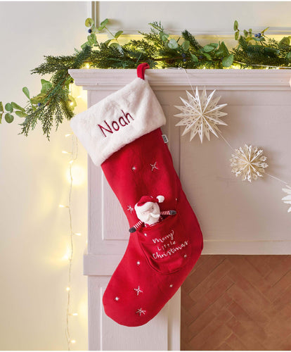 Mamas & Papas Stockings Santa Christmas Stocking - Large