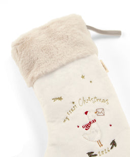 Mamas & Papas Stockings Small Stocking - White Emb 2026