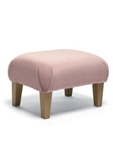 Mamas & Papas Stools Hilston Footstool - Blush Velvet