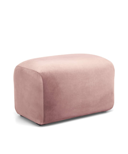 Mamas & Papas Stools Royton Footstool - Blush Velvet