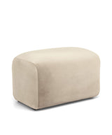 Mamas & Papas Stools Royton Footstool - Latte Velvet