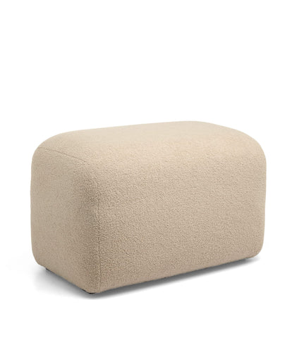 Mamas & Papas Stools Royton Footstool - Oatmeal Boucle