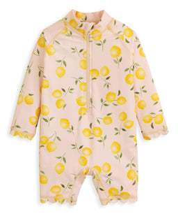 Mamas & Papas Swimwear Lemon Print Rashsuit