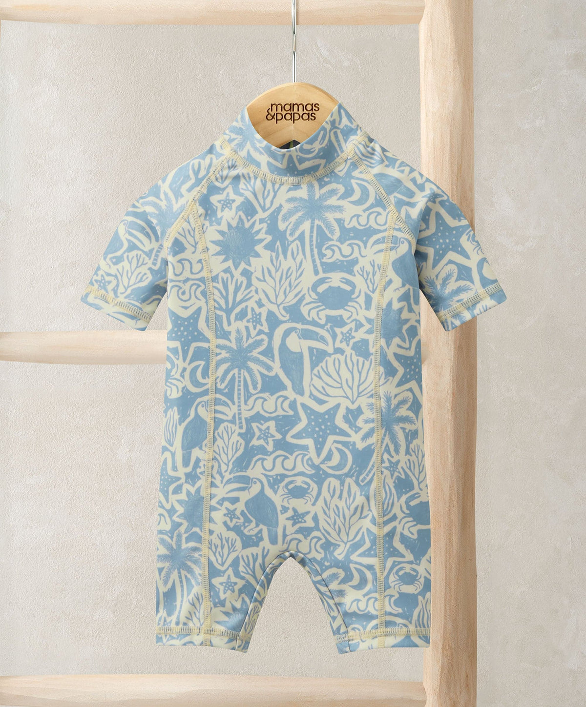 Mamas & Papas Swimwear Toucan Print Rashsuit