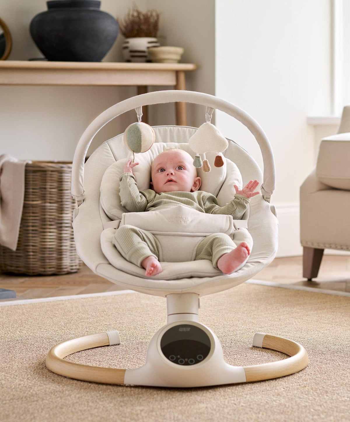Mamas & Papas Swings Alto Smart Swing - Cashmere