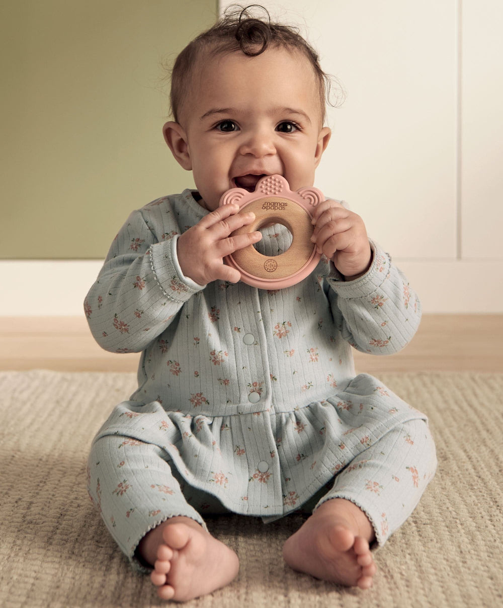 Mamas &amp; Papas Teethers SIlicone Teether - Flower