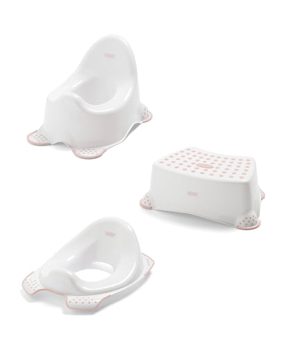 Mamas & Papas Toilet Training Essentials Bundle (3 Pieces) - Blossom Pink
