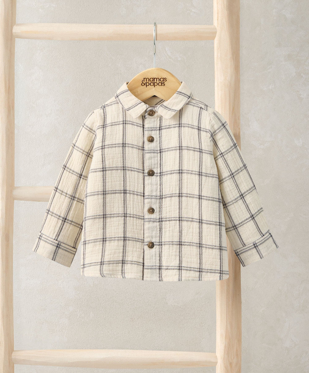 Mamas &amp; Papas Tops &amp; Shirts Check Shirt