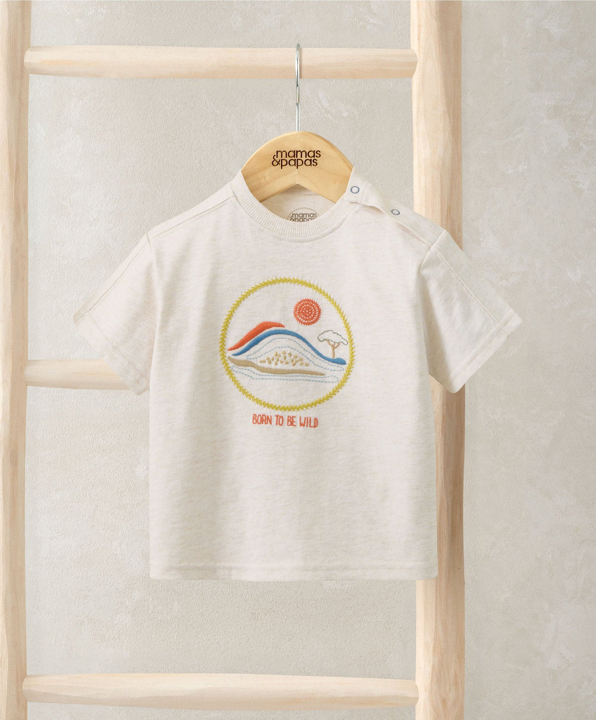 Mamas & Papas Tops & Shirts Embroidered T-Shirt
