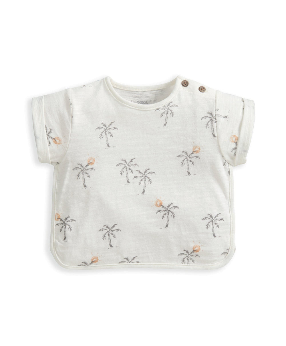 Mamas &amp; Papas Tops &amp; Shirts Palm Tree Boxy T-Shirt