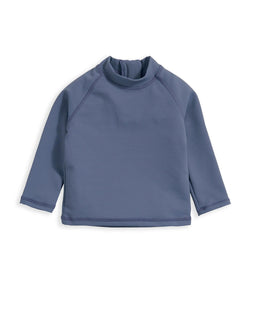Mamas & Papas Tops & Shirts Ribbed Rash Top Swimwear - Blue