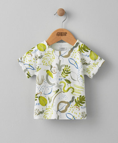 Mamas & Papas Tops & Shirts Snail Printed T-Shirt