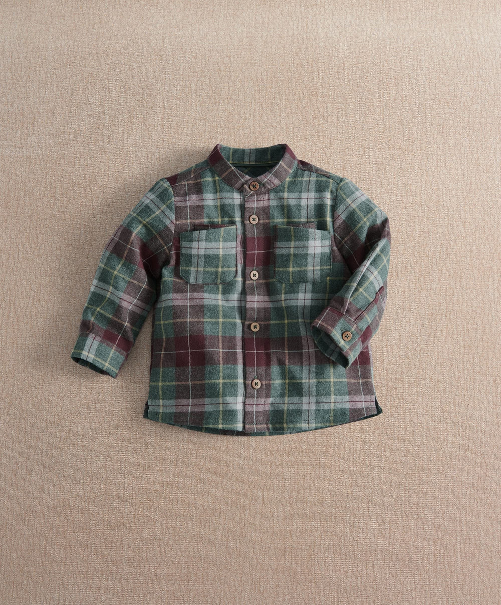 Mamas &amp; Papas Tops &amp; Shirts Woven Checkered Shirt