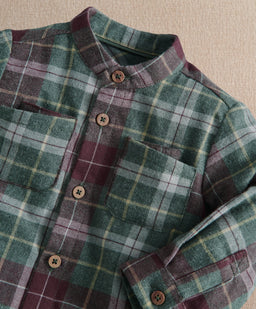 Mamas & Papas Tops & Shirts Woven Checkered Shirt