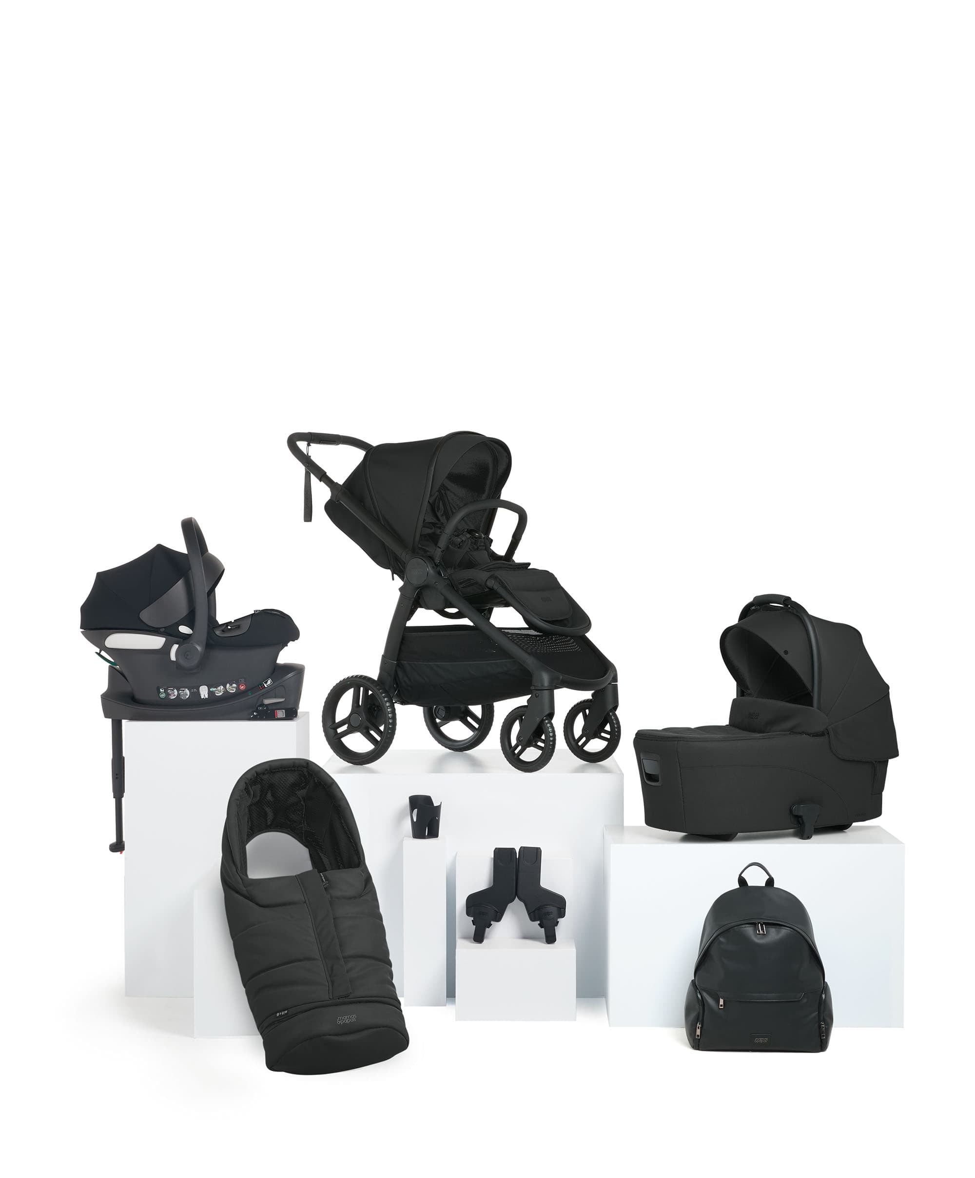 Ocarro 2 Pushchair Bundle with Cybex Aton B2 i-Size Baby Car Seat & Ba – Mamas & Papas UK