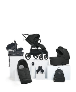 Mamas & Papas Travel Systems Ocarro 2 Pushchair Bundle with Cybex Aton B2 i-Size Baby Car Seat & Base (6 Pieces) - Eclipse