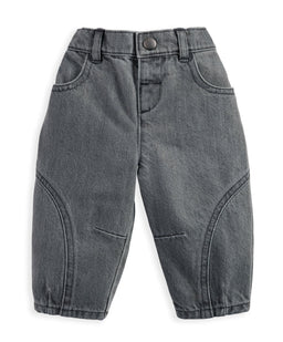 Mamas & Papas Trousers & Leggings Charcoal Barrel Leg Jeans