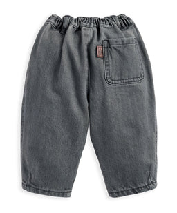Mamas & Papas Trousers & Leggings Charcoal Barrel Leg Jeans