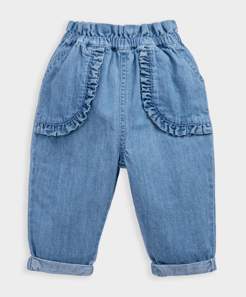 Mamas &amp; Papas Trousers &amp; Leggings Frill Jeans
