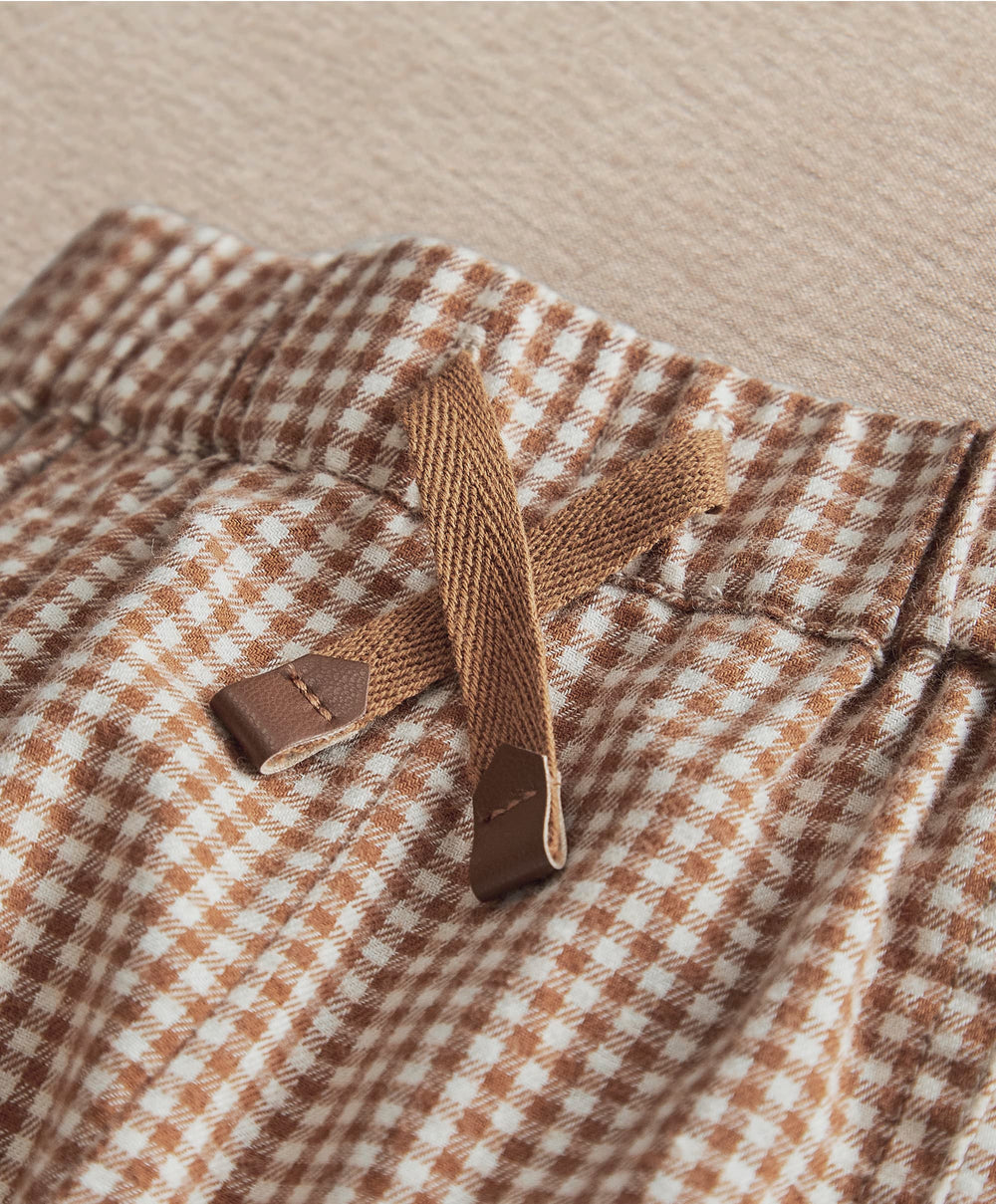 Mamas &amp; Papas Trousers &amp; Leggings Gingham Joggers