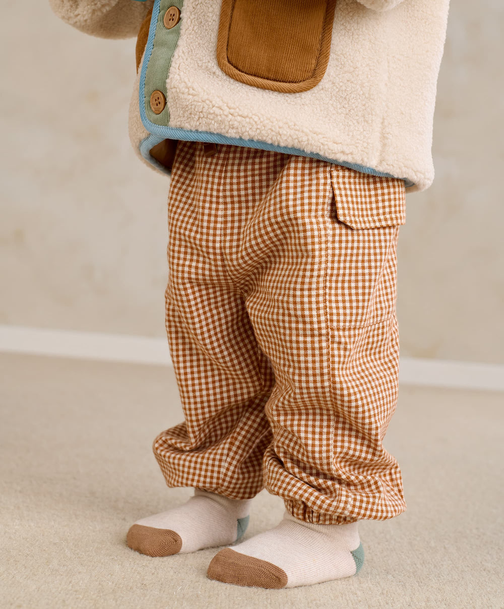 Mamas &amp; Papas Trousers &amp; Leggings Gingham Joggers