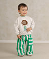 Mamas & Papas Trousers & Leggings Green Stripe Trouser