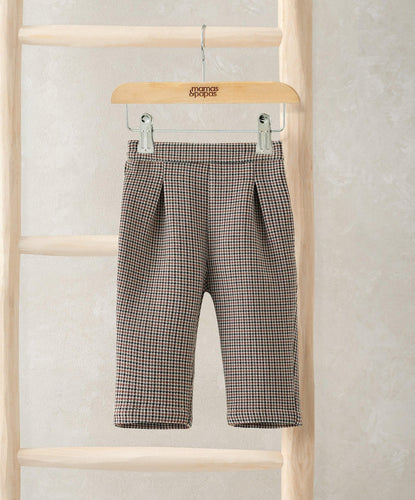 Mamas & Papas Trousers & Leggings Grey Smart Check Trousers