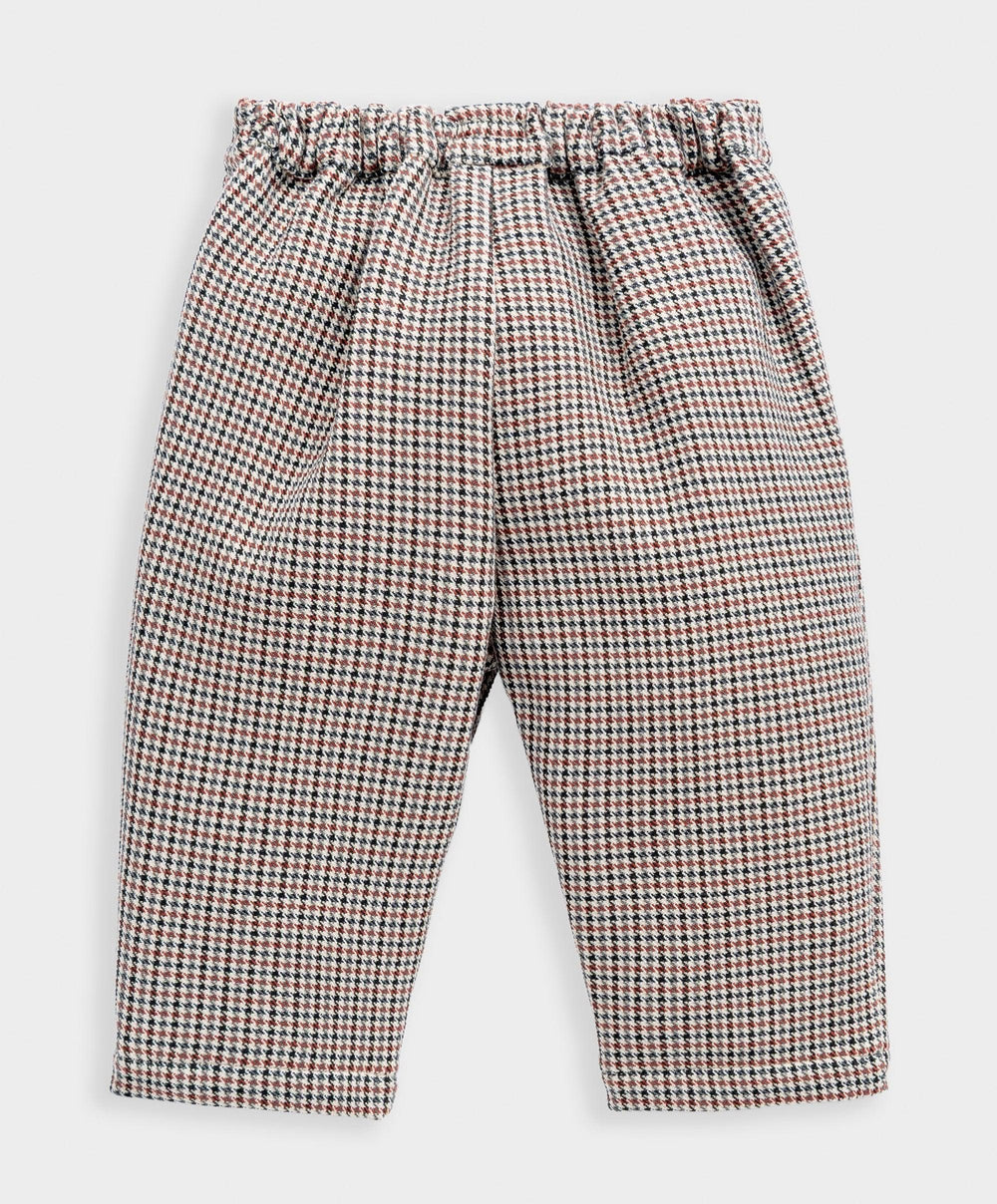 Mamas &amp; Papas Trousers &amp; Leggings Grey Smart Check Trousers