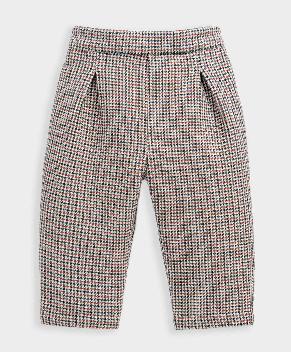Mamas &amp; Papas Trousers &amp; Leggings Grey Smart Check Trousers