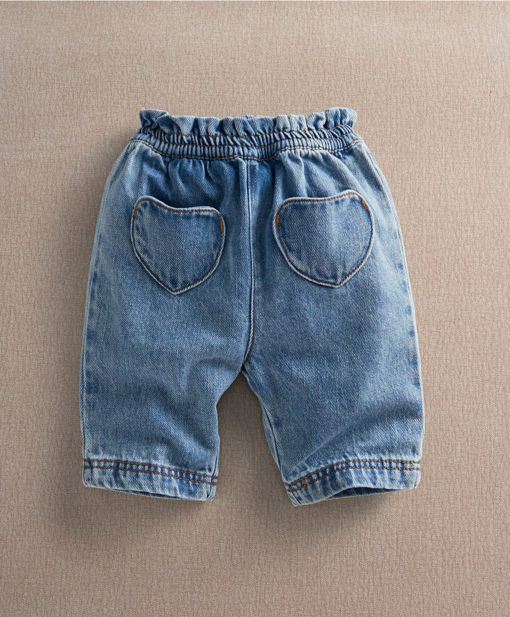 Mamas &amp; Papas Trousers &amp; Leggings Heart Jeans