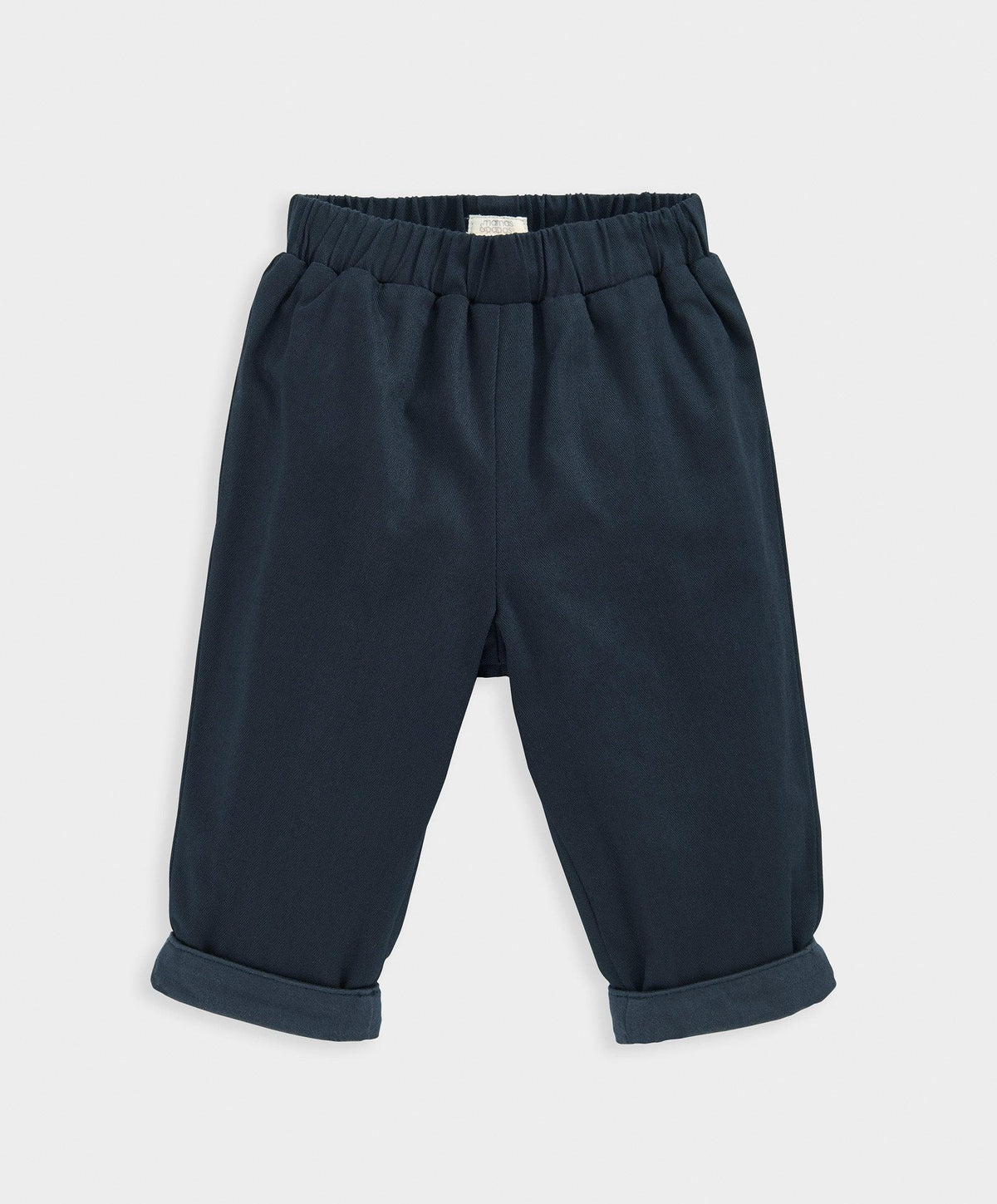 Jersey Lined Trousers Blue Mamas & Papas UK