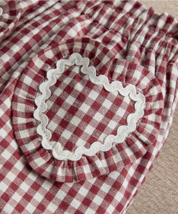 Mamas & Papas Trousers & Leggings Red Gingham Trousers