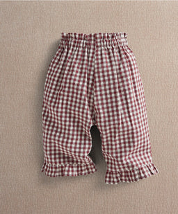 Mamas & Papas Trousers & Leggings Red Gingham Trousers